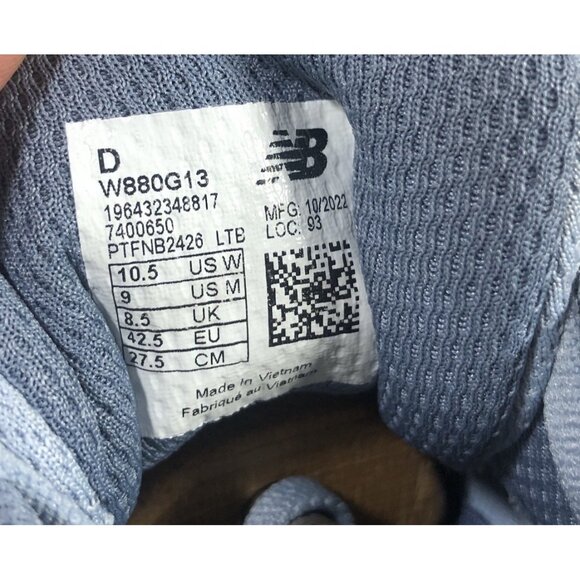 New Balance Fresh Foam X 880 Shoes Womens Size 10.5 Athletic Running Jogging - Picture 8 of 11